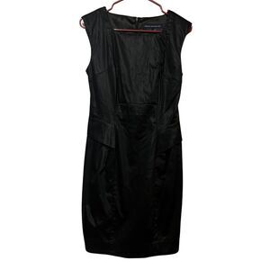 WOMEN'S FRENCH CONNECTION BLACK SLEEVELESS DRESS SIZE 6